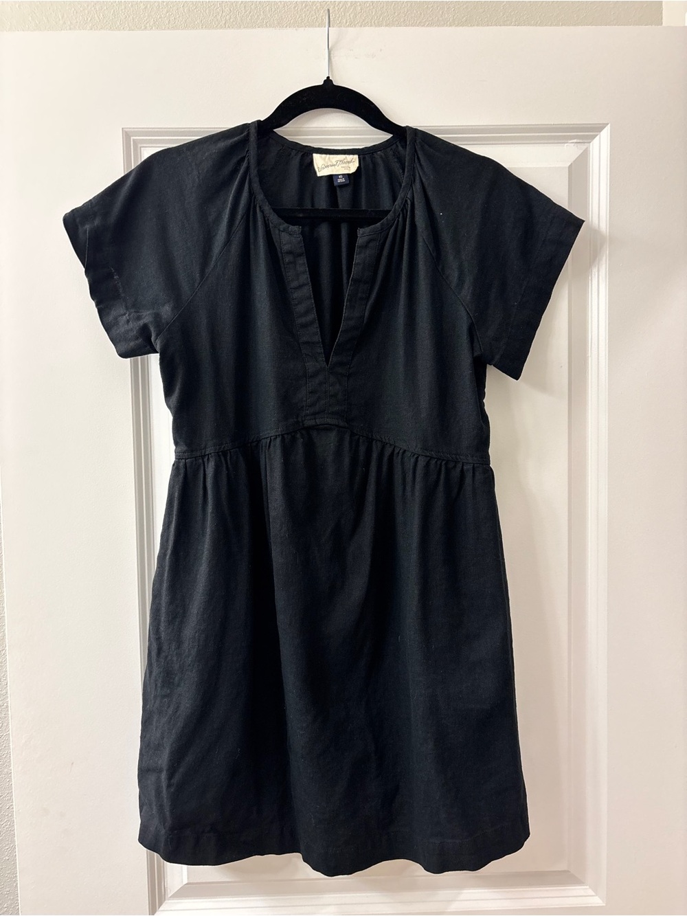 Universal Thread Black Babydoll Mini Dress
